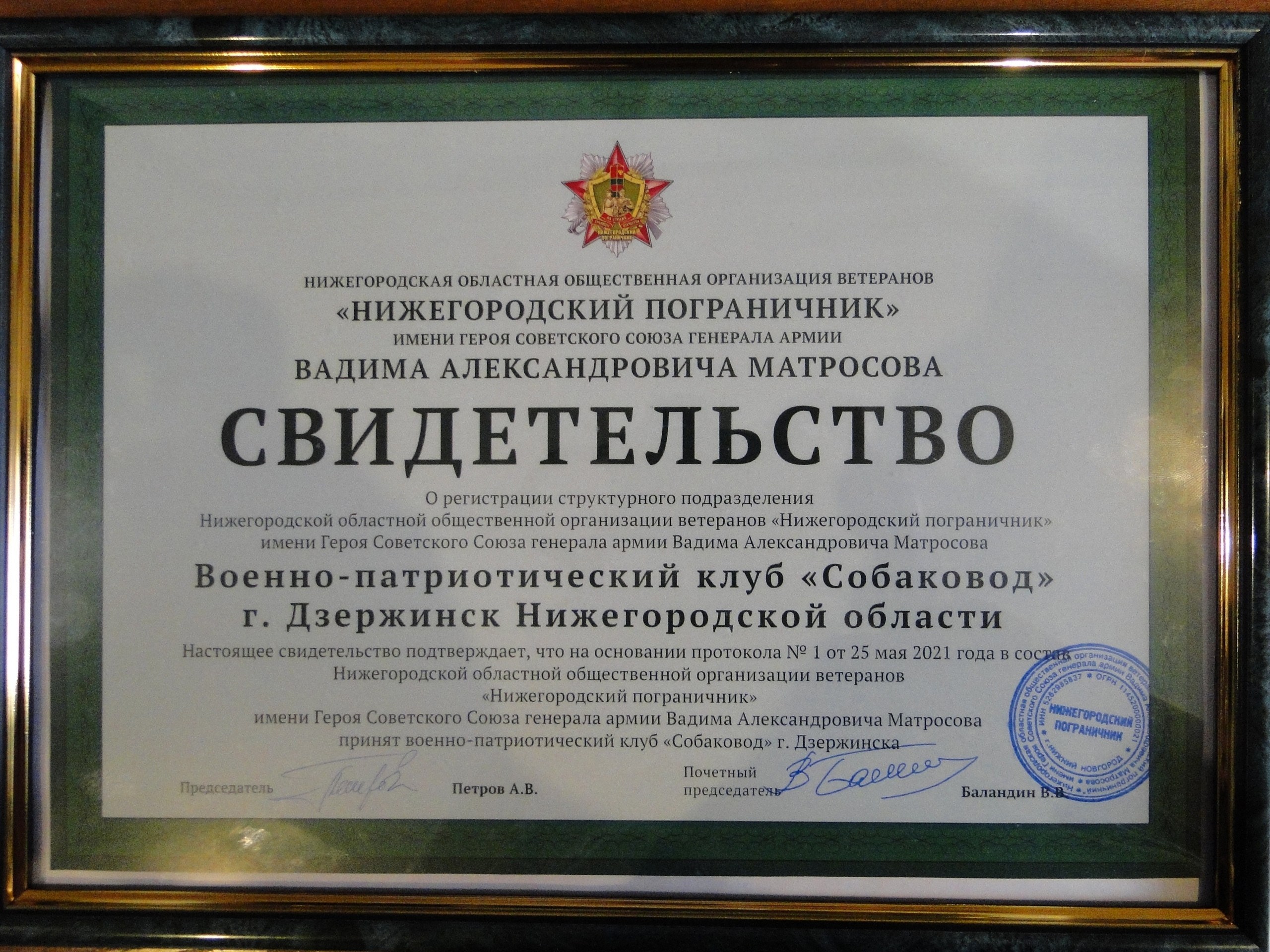 Новосибирская общественная организация. Региональная общественная организация свидетельство.